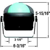 Helmsman Compass Bracket Mt., Flat Dial, Black - Hb740 - 128-Hb740F1